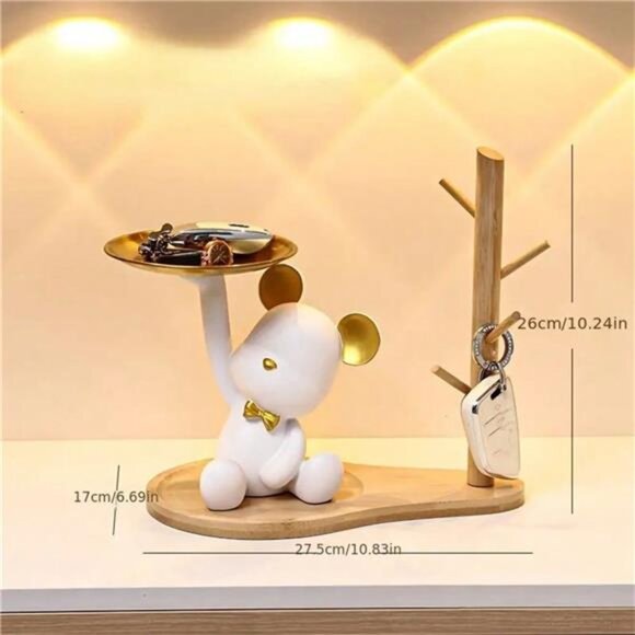 Entrance Key Storage Home Decoration Tray Storage Cosy Aesthetic Room Decoration - Picture 2 of 4